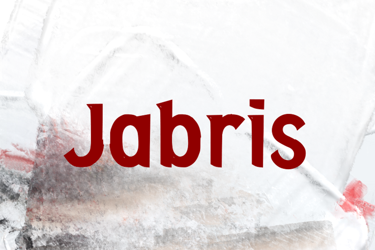 J Jabris Font Wepfont FontSpace