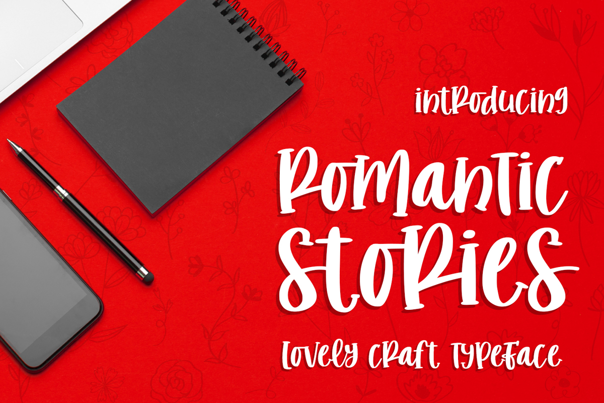 Romantic Stories Font Abo Daniel Fontspace