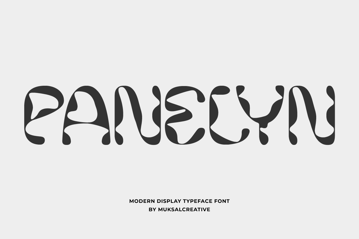 Panelyn Font Muksalcreative FontSpace