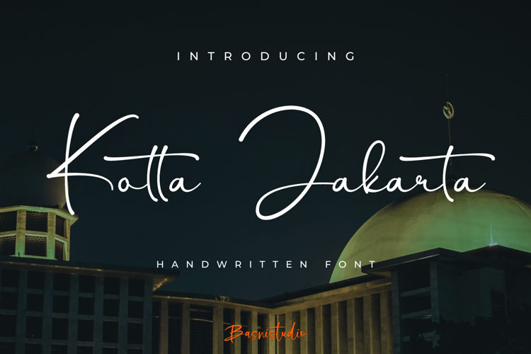 Kotta Jakarta Font Basnistudio Fontspace