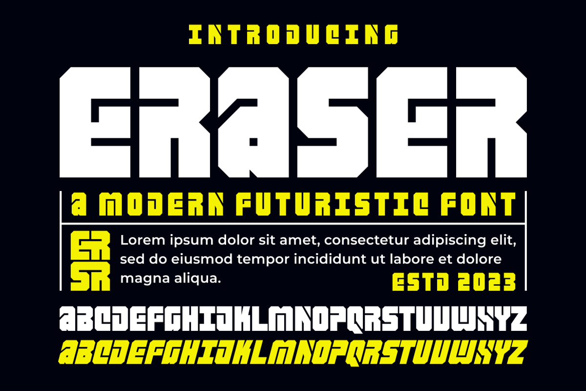 ERASER Font Maiko Hatta FontSpace
