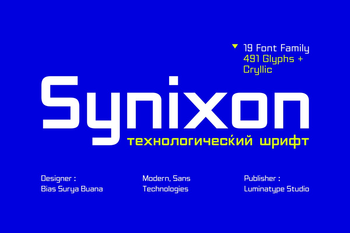 Synixon Font - Free Download