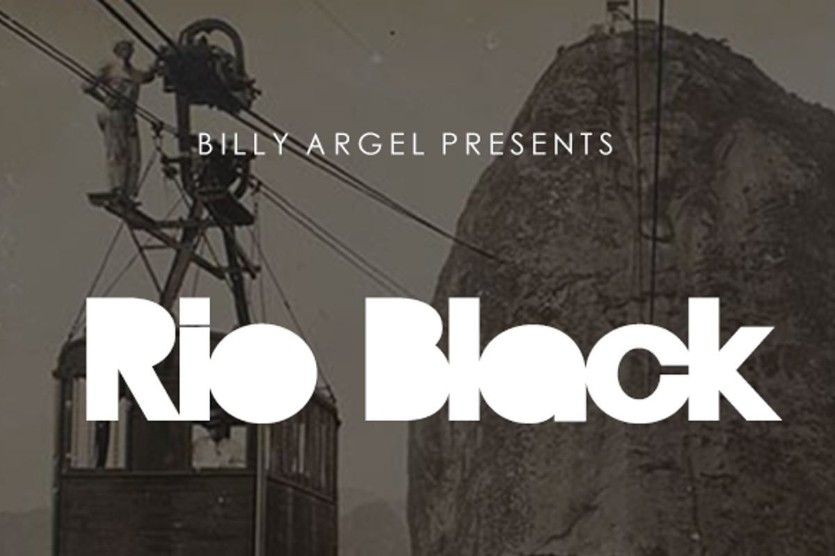 Rio Black Font Billy Argel Fonts FontSpace