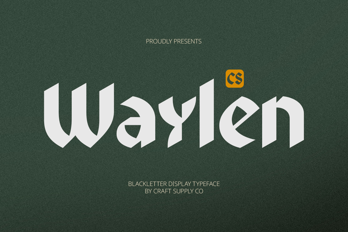 CS Waylen Font | craftsupplyco | FontSpace
