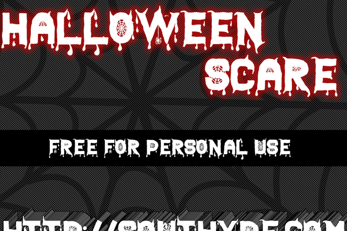 Halloween Scare St Font | Southype | FontSpace