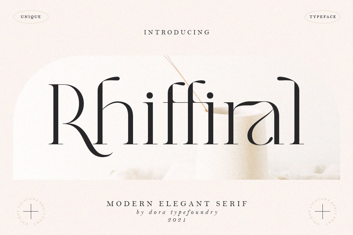 Rhiffiral Font | Dora Typefoundry | FontSpace