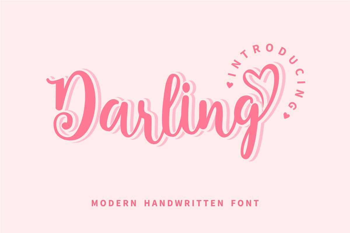 Darling Font GFRcreative FontSpace