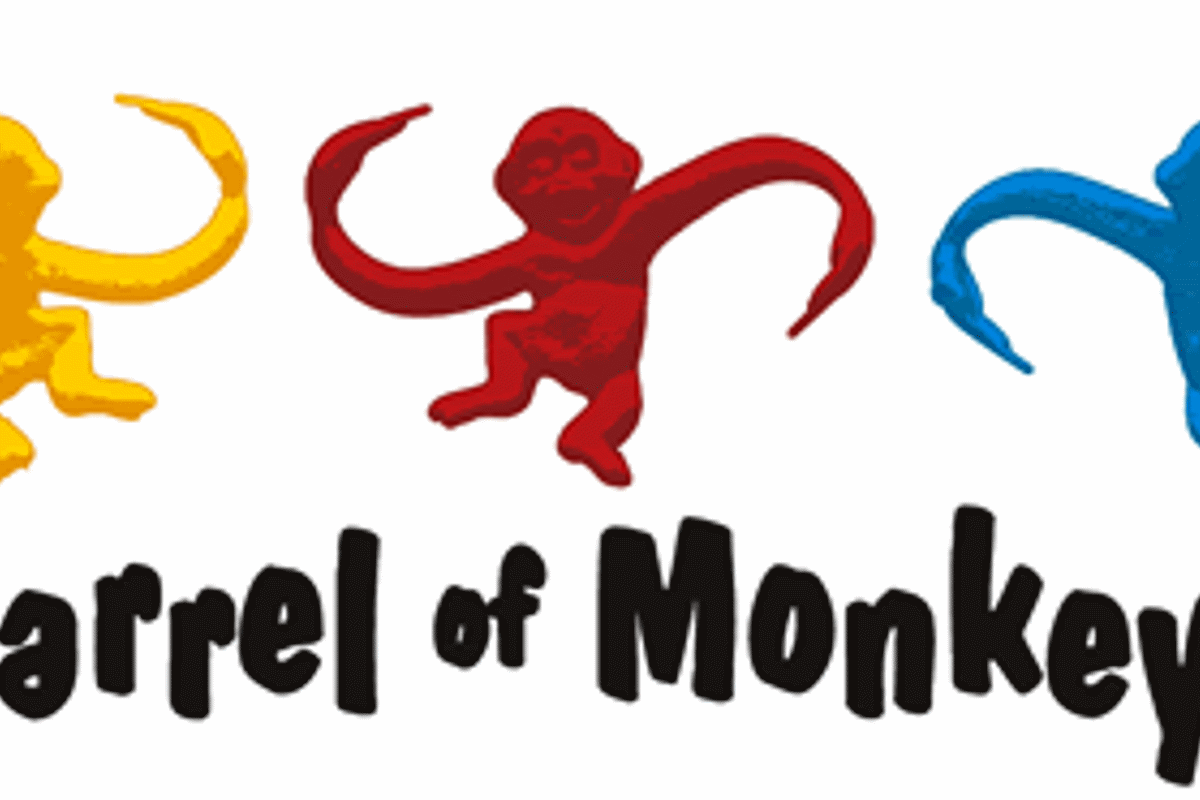 Barrel Of Monkeys Font | Gaut Fonts | FontSpace