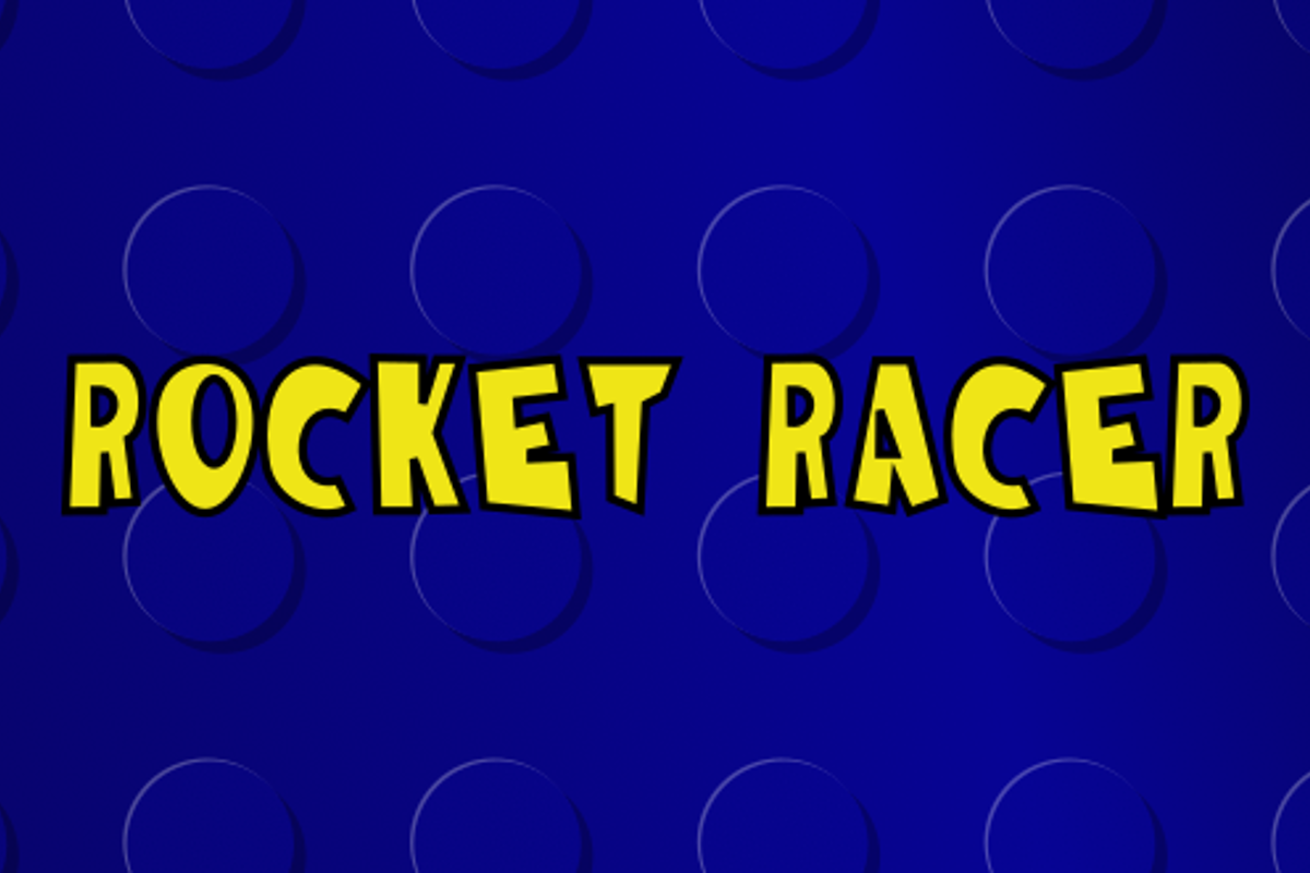 Rocket Racer Font | Lu9 ᑎᐱ | FontSpace