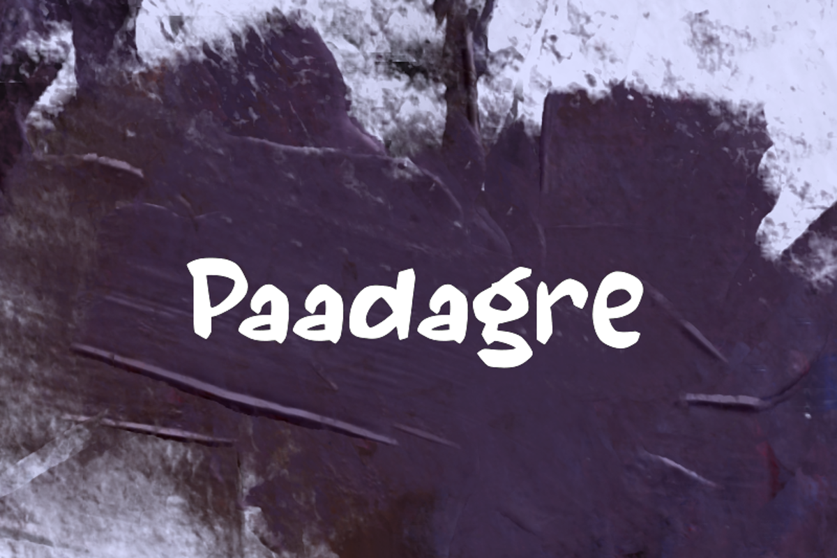 Paadagre Font | Wepfont | FontSpace