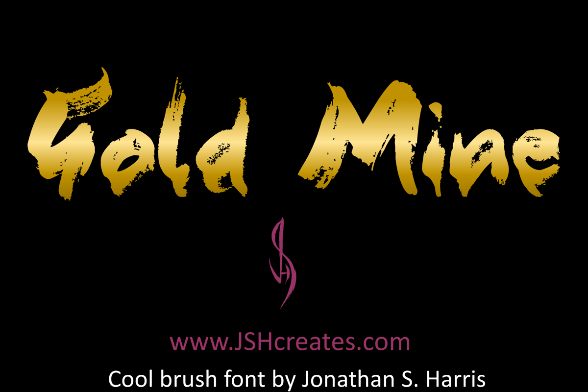 Gold Mine Font - Free Download