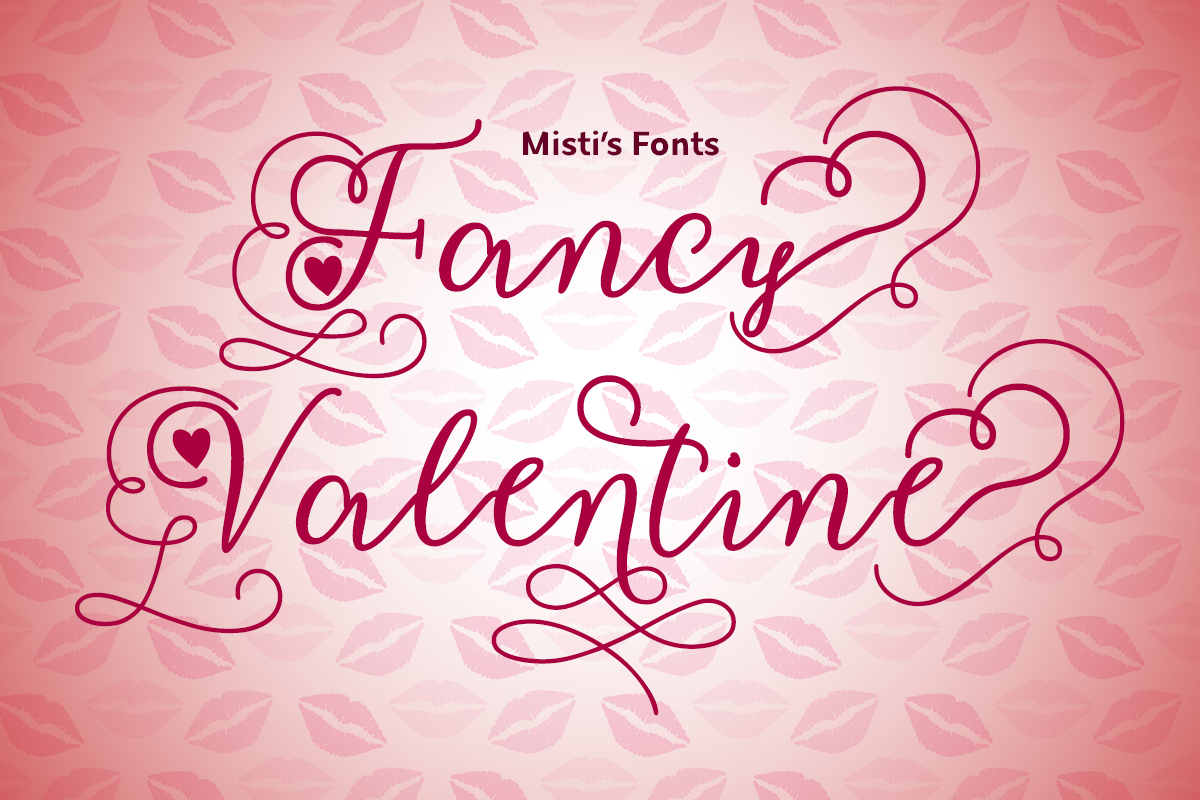 Fancy Valentine Font Misti S Fonts Fontspace