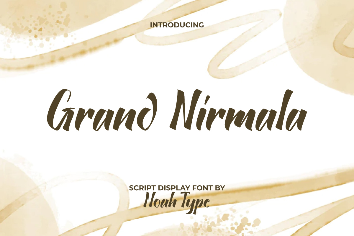 Grand Nirmala Font | noahtype | FontSpace