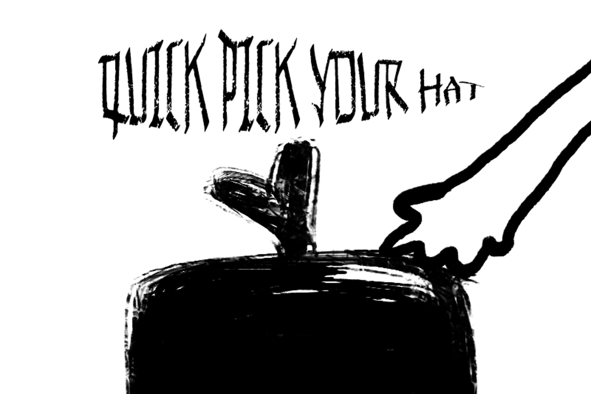 Quick Pick Your Hat Font Poemhaiku FontSpace