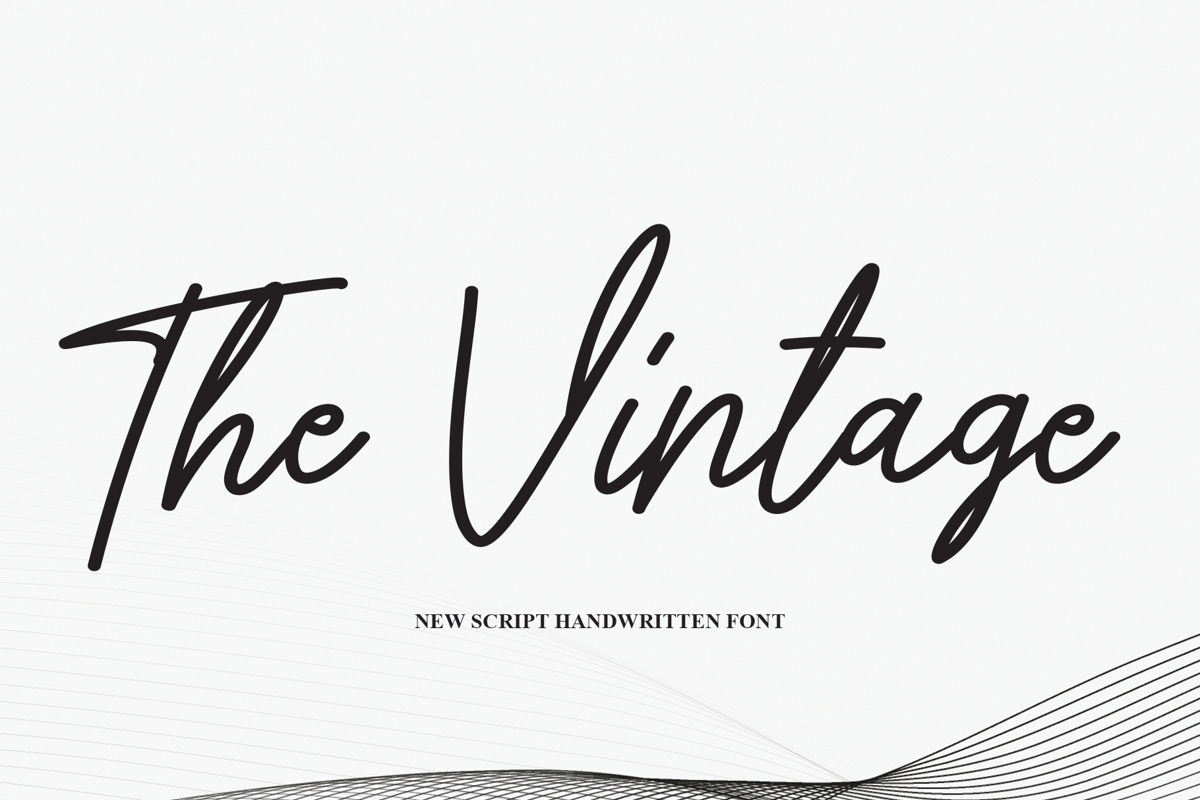 The Vintage Font | scratchones_creative | FontSpace