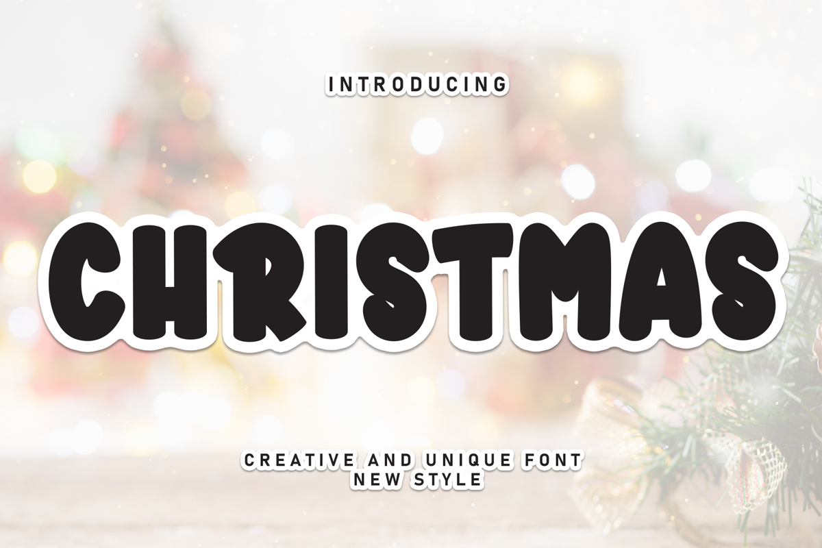 Christmas Font - Free Download