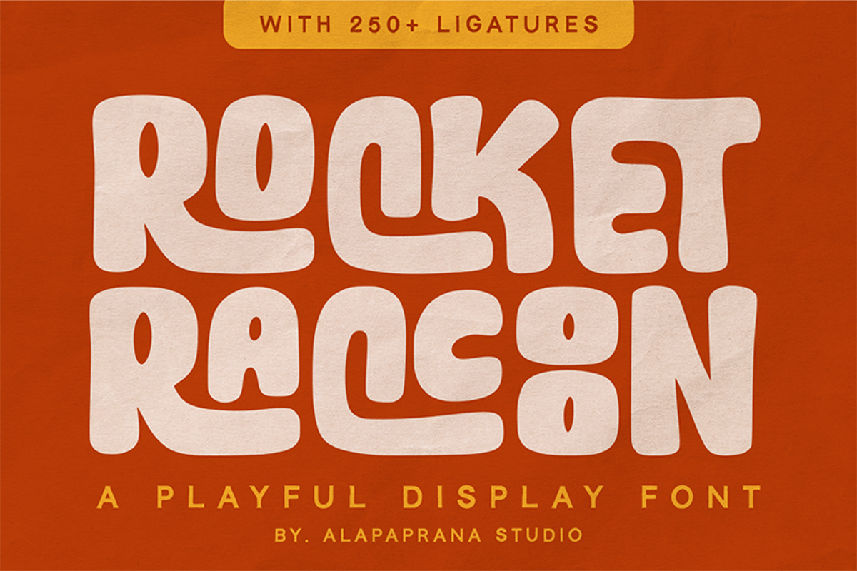 Rocket Raccoon Font | Alpaprana | FontSpace