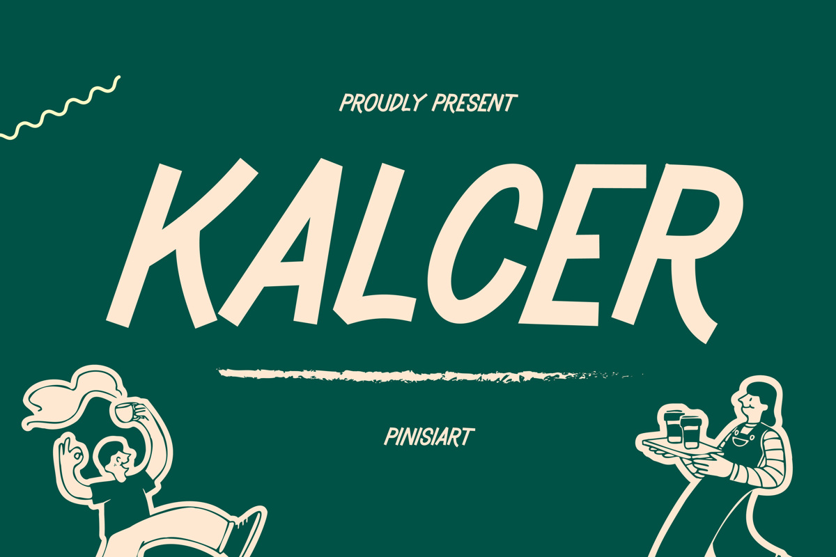 Kalcer Font - Free Download