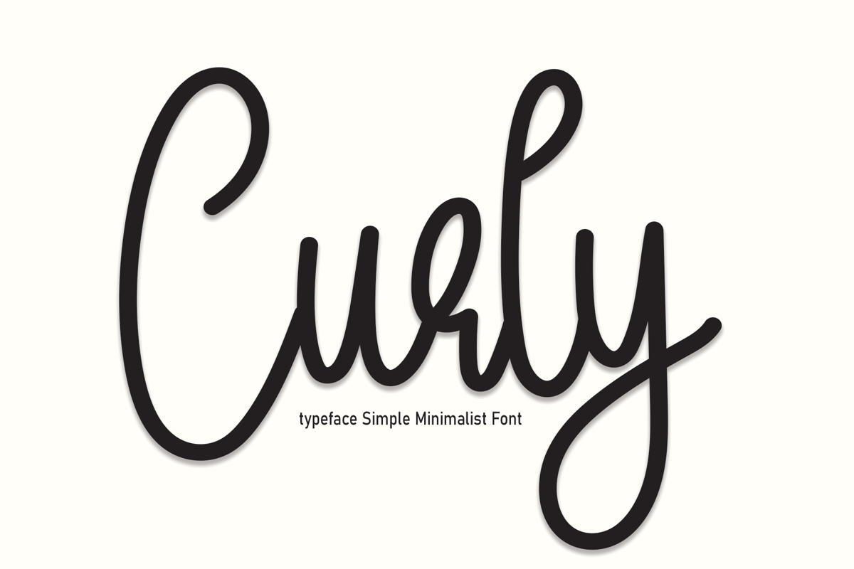 Curly Font | scratchones_creative | FontSpace