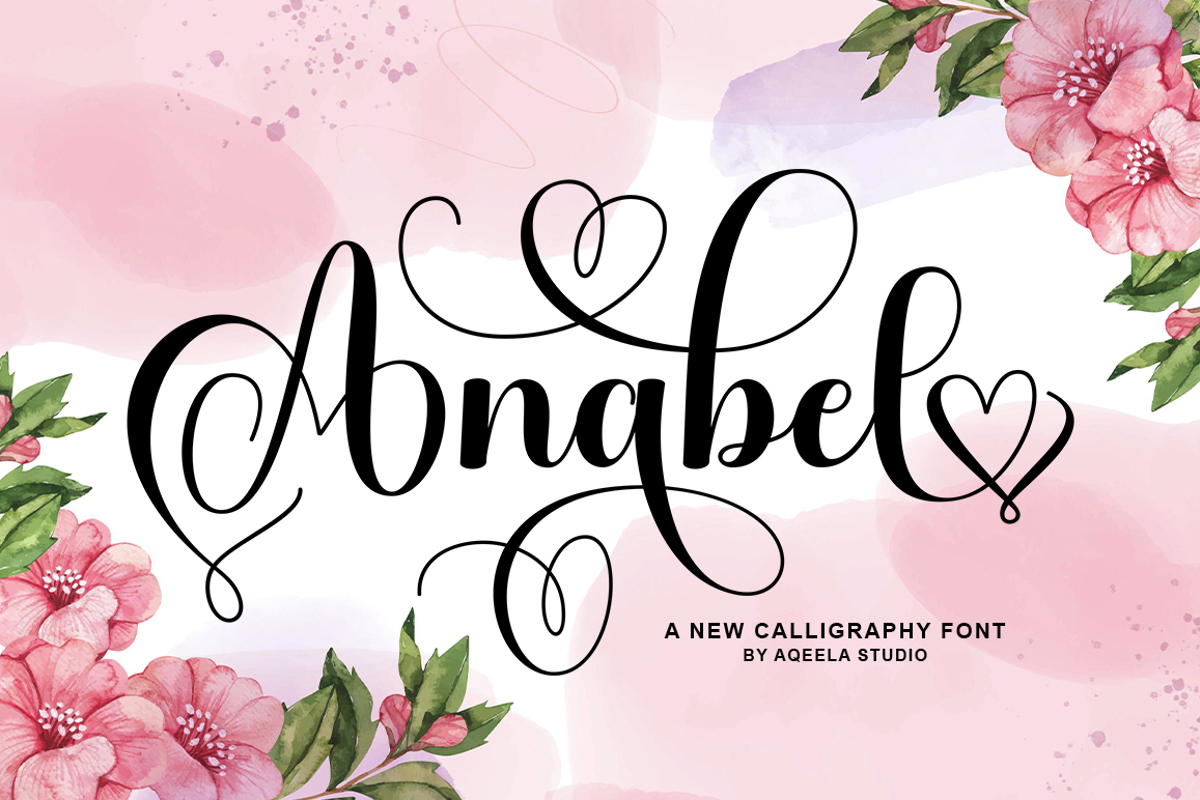 Anabel Font | Aqeela Studio | FontSpace