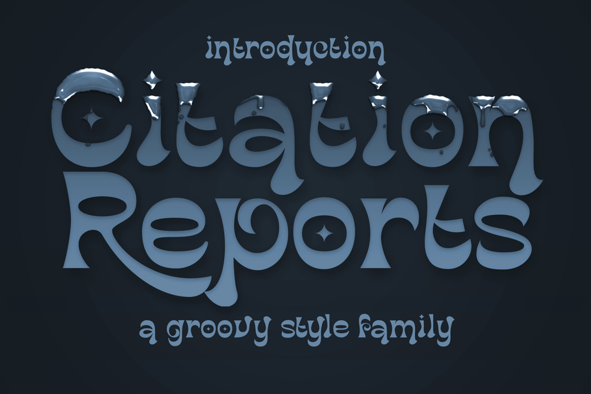 Citation Reports Font 177Studio FontSpace