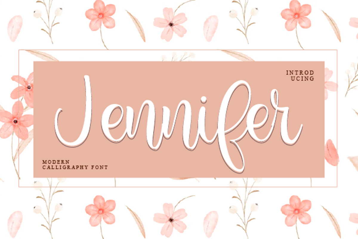 Jennifer Font | Fiqiart | FontSpace