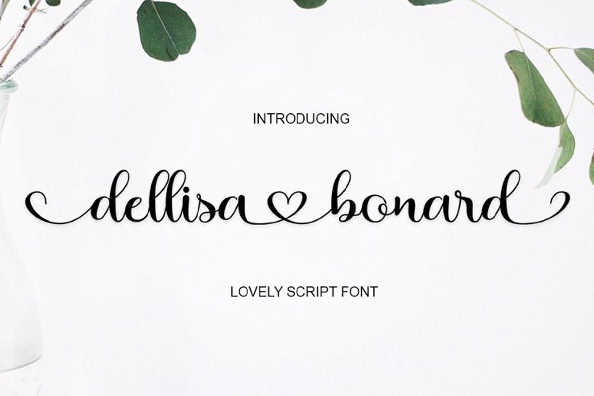 Dellisa Bonard Font | Solidtype | FontSpace