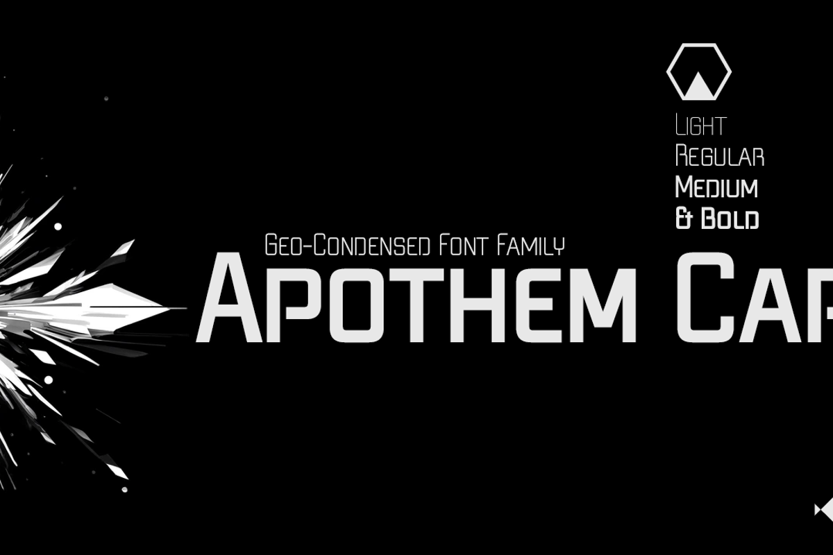 Apothem Caps Font | deFharo | FontSpace