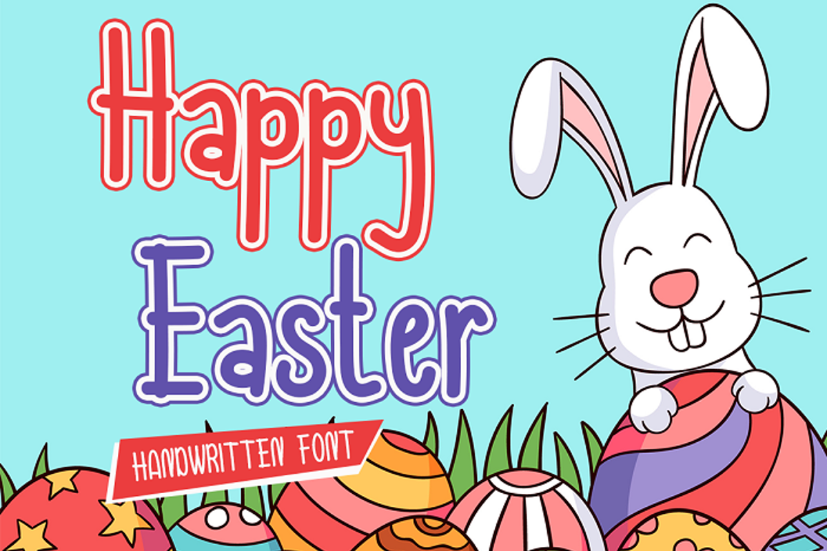 Happy Easter Font | Sealoung | FontSpace