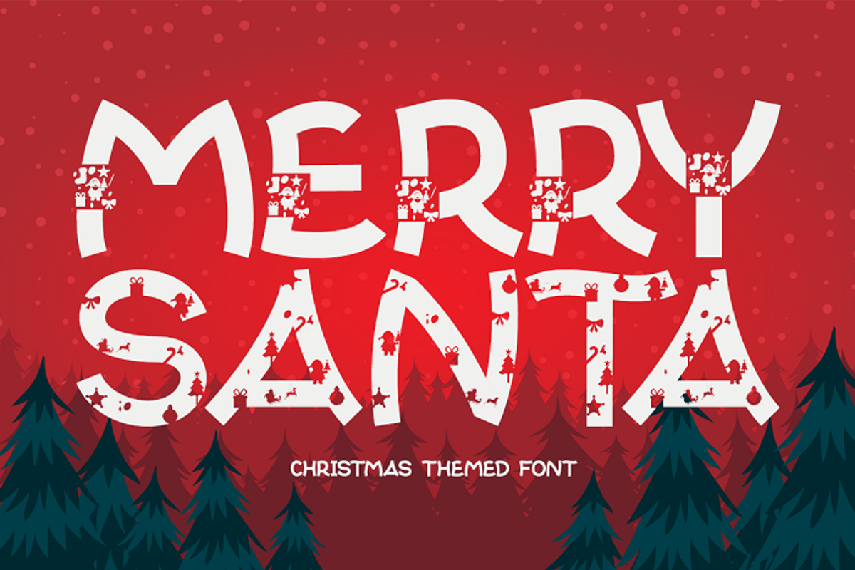 Шрифт santa. Санта шрифт. Christmas Bold font.