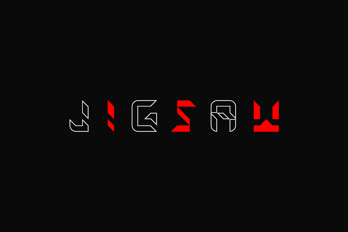 JigSaw Font AlexCruzDzn FontSpace