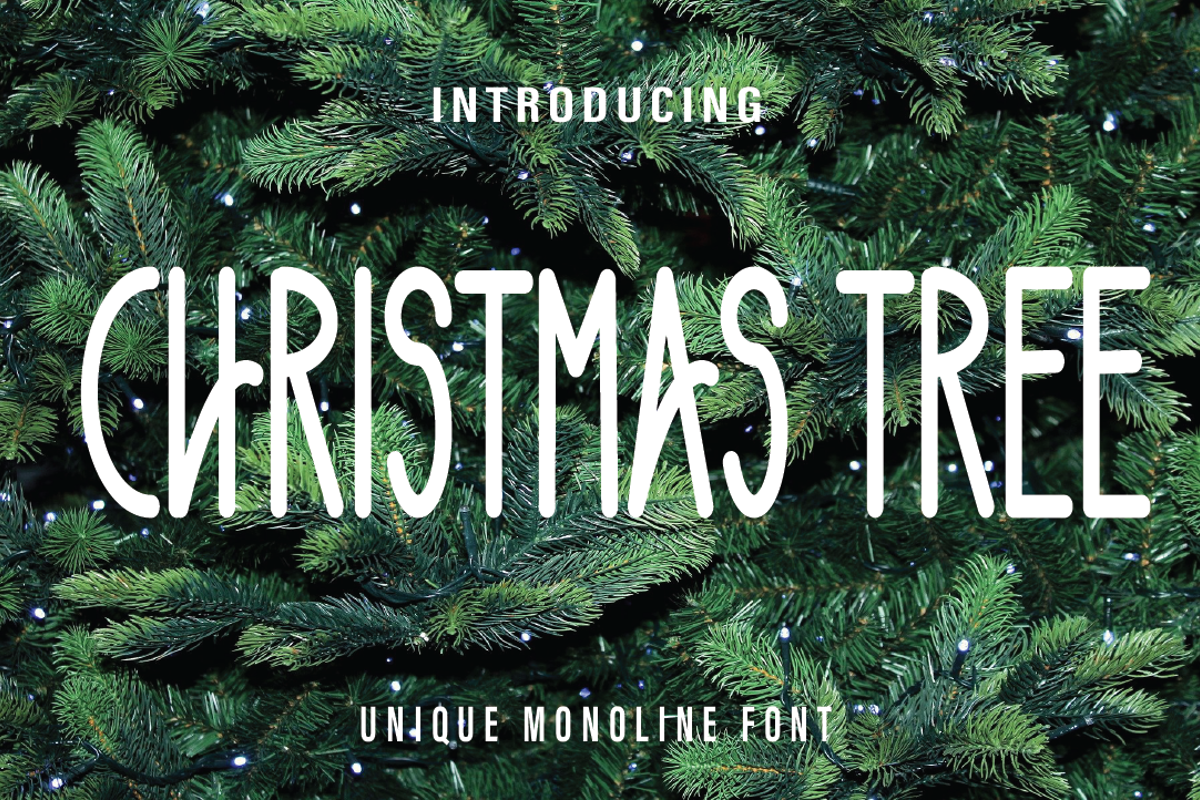 Chritsmas Tree Font FarzStudio FontSpace