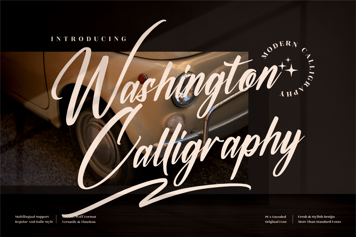 Washington Calligraphy Font | Perspectype Studio | FontSpace