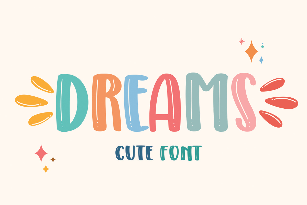 DREAMS Font | Mozarella | FontSpace