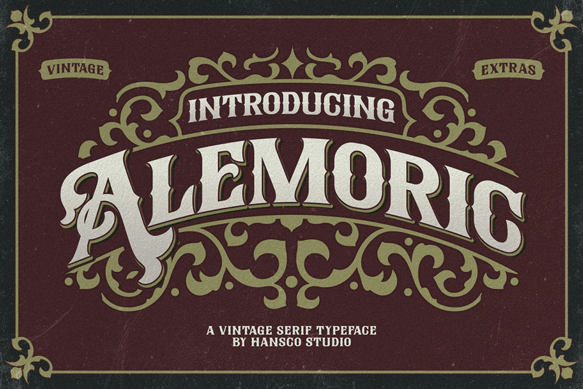 Alemoric Font | hansco | FontSpace