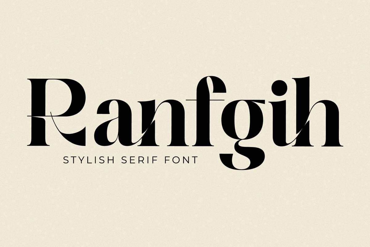 Ranfgih Font Storytype Studio Fontspace