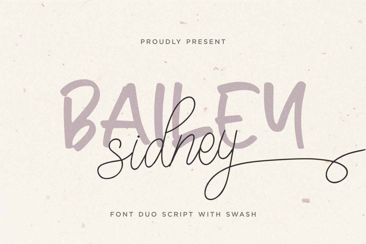 Bailey Sidney Font | qwrtype_foundry | FontSpace