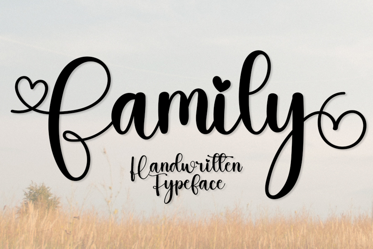 Family Font | FreshTypeINK | FontSpace