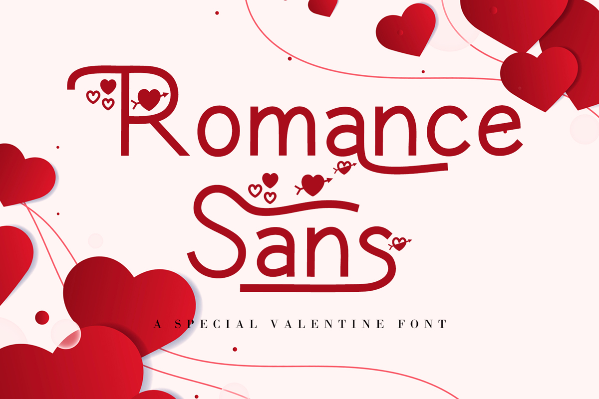 Romance шрифт