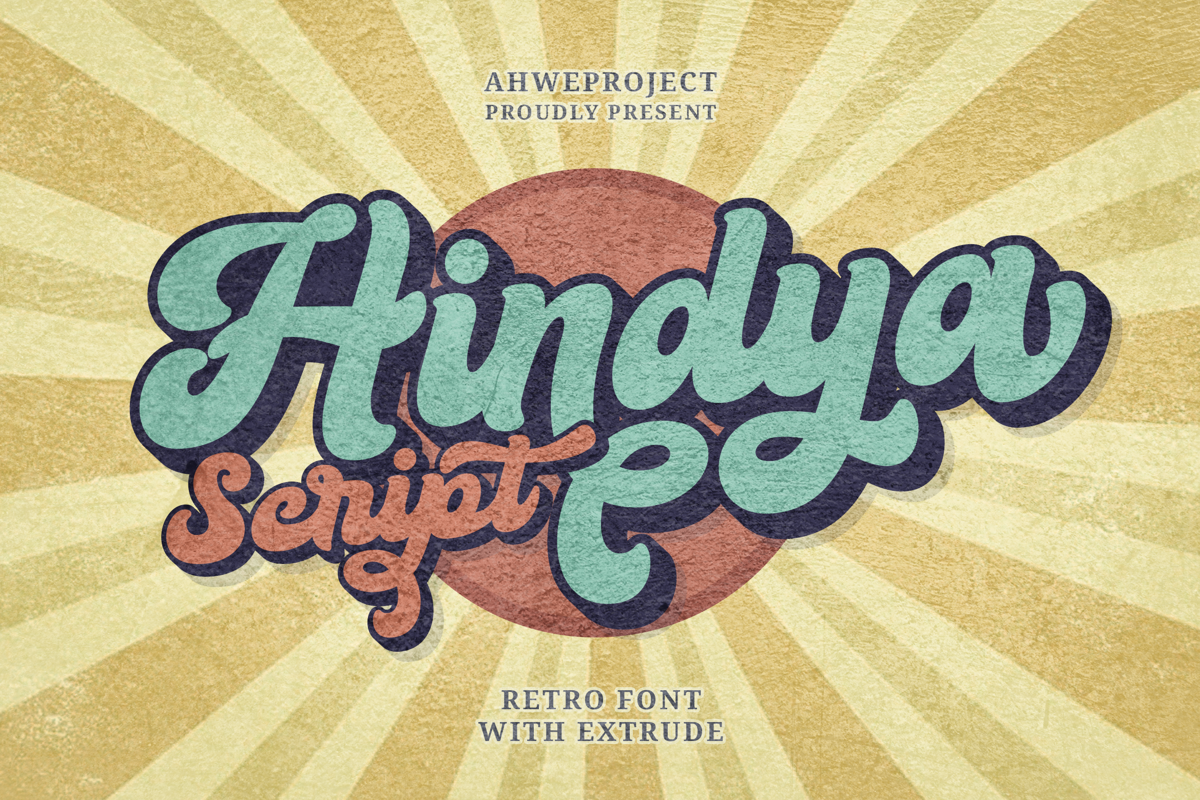 Hindya Font | ahweproject | FontSpace