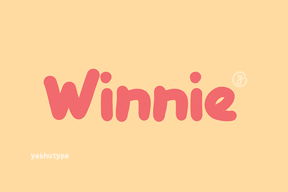Winnie Lettering Winnie Font - Free Download