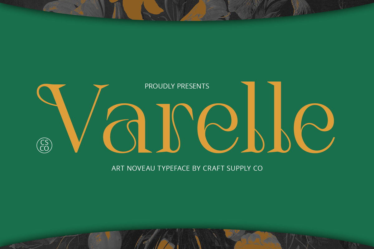 Varelle Font | craftsupplyco | FontSpace