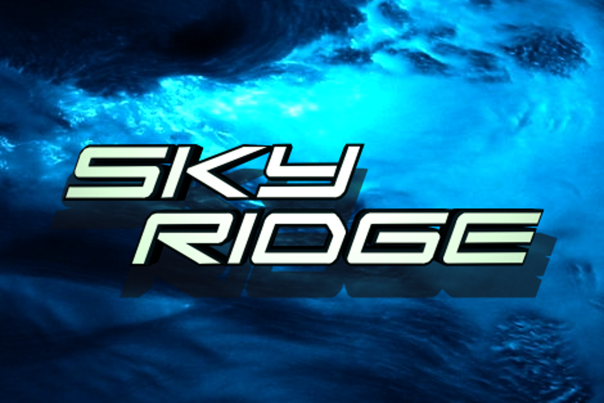Sky Ridge Font | Iconian Fonts | FontSpace