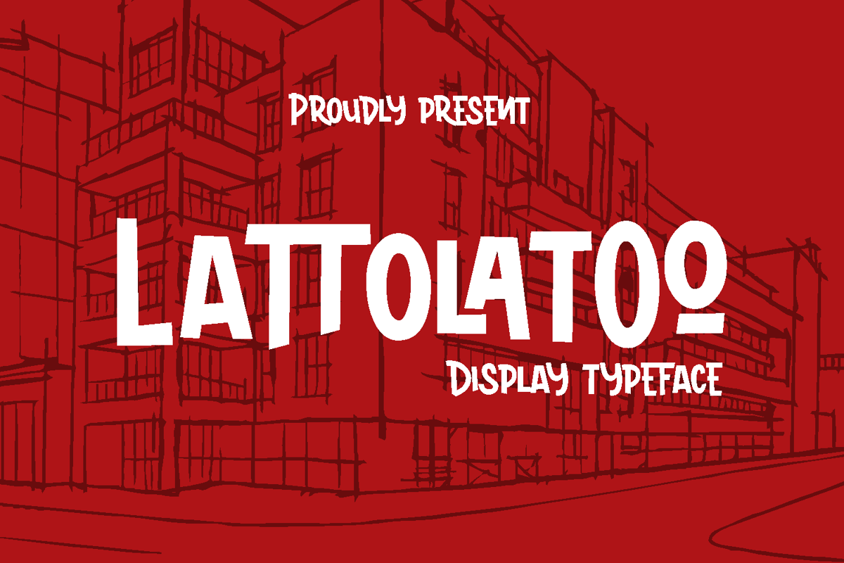 Lattolatoo font zamjump fontspace