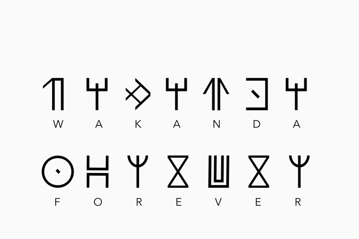 Wakanda Forever Font | Peach | FontSpace