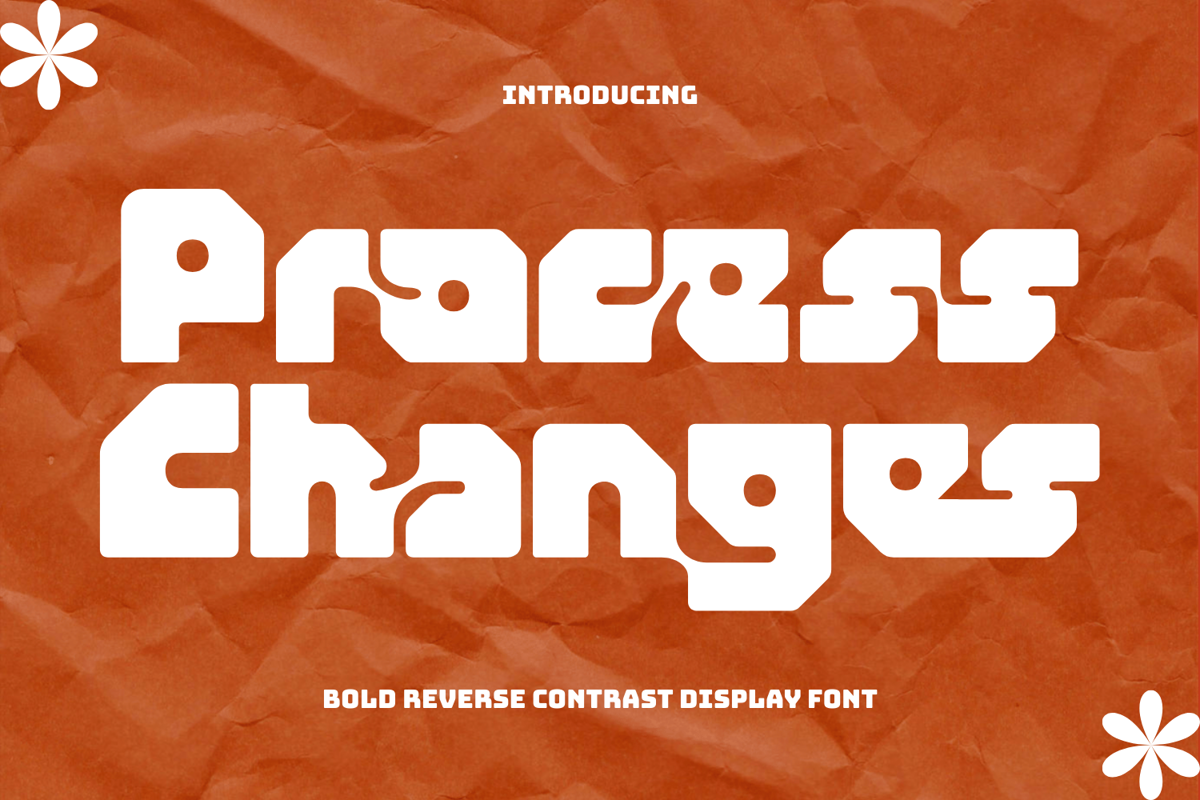 Process Changes Font - Free Download