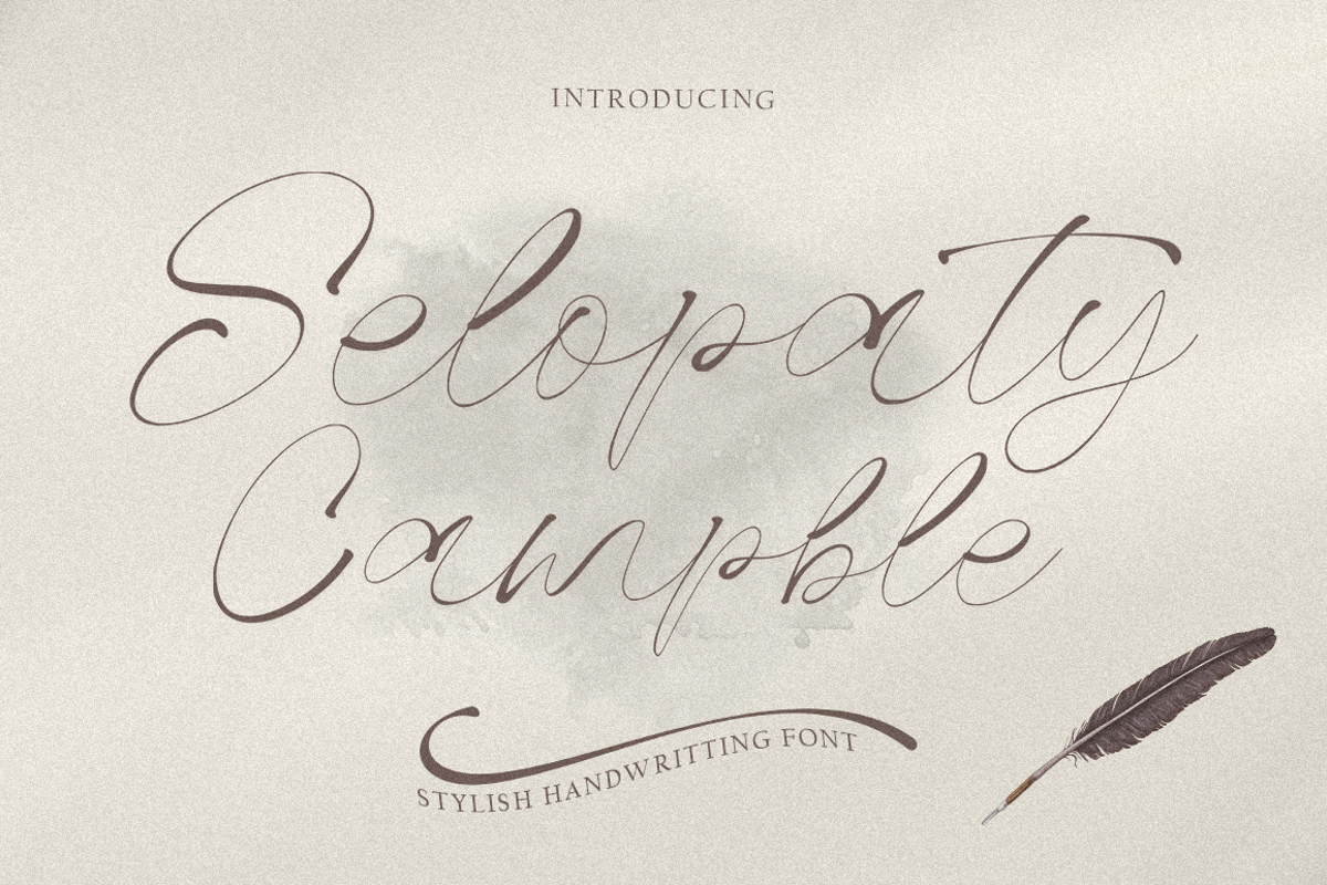 Selopaty Campble Font | megatype | FontSpace