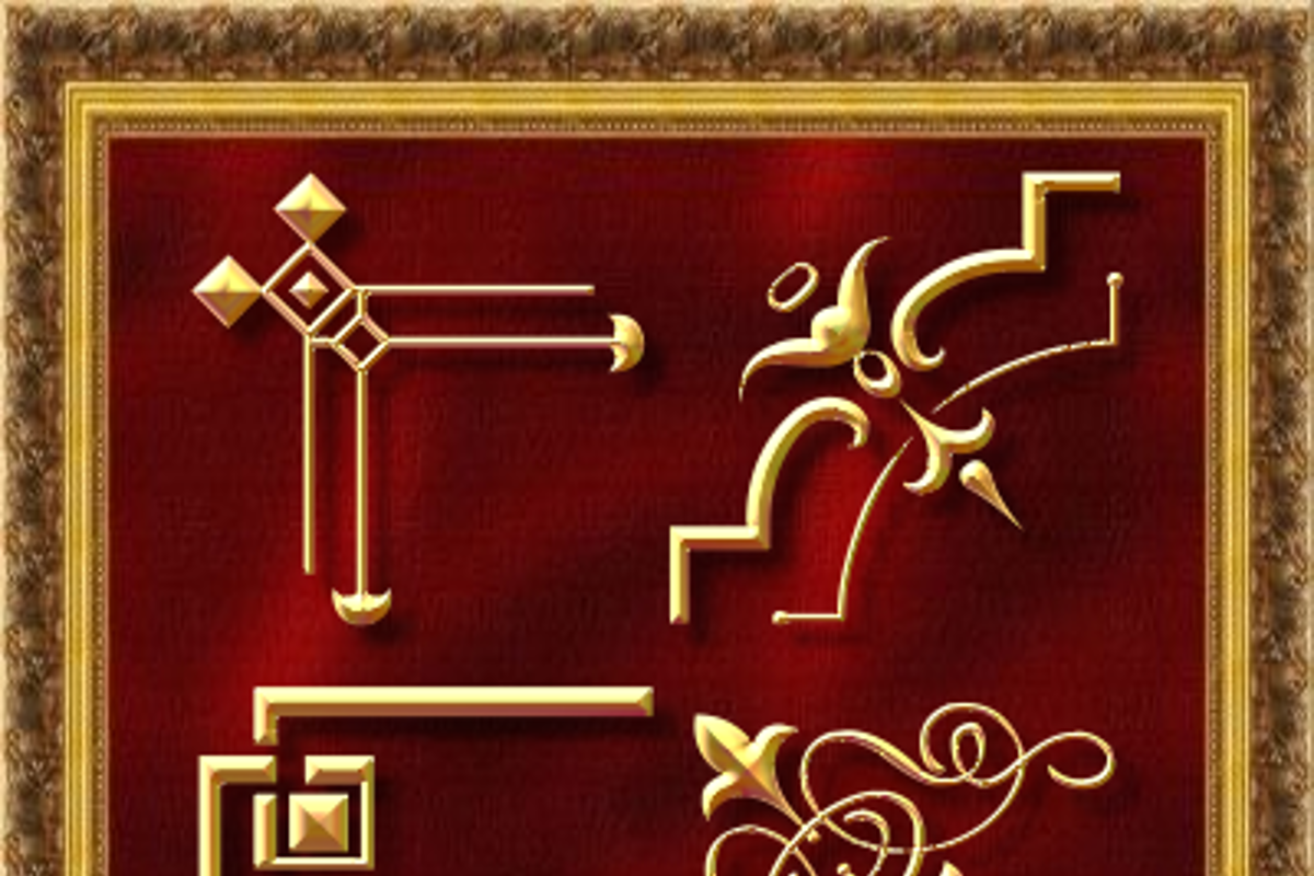 Vintage Decorative Corner_41 Font Sughayer Foundry FontSpace