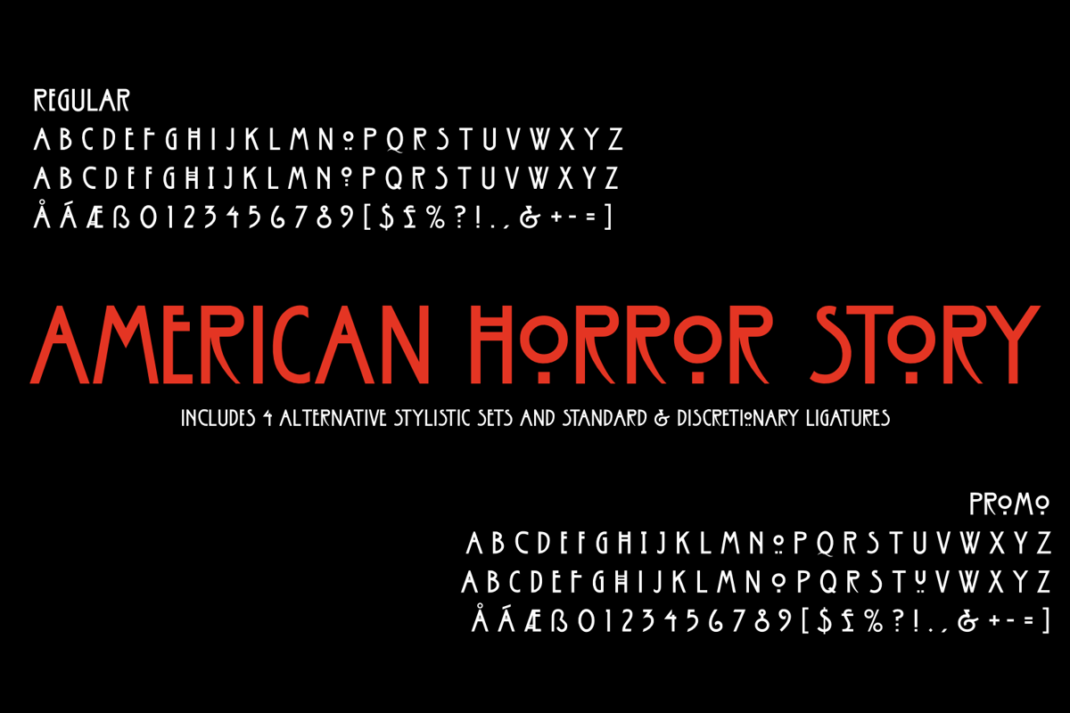 American Horror Story Font KELGE Fonts FontSpace.