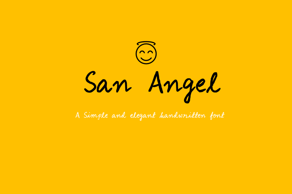 San Angel Font | Venkuu | FontSpace